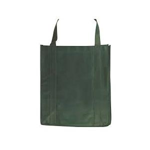 5 Medium green tote bags