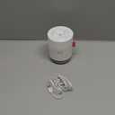 Portable Mini Humidifier, 500ml Small Cool Mist Humidifier, USB Personal Desktop Humidifiers for Baby Bedroom Travel Office Home, Auto Shut-Off, 2 Mist Modes, Super Quiet, White