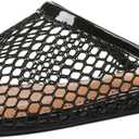 Women's Mesh Mules Breathable Slip-On Net Flats Lightweight Mesh Ballet Flats for Women for Casual Or Indoor Wear (6, Black)