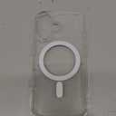 JETech Magnetic Case for iPhone 16 6.1-Inch Compatible with MagSafe, Shockproof Phone Bumper Cover, Anti-Scratch Clear Back (Clear)