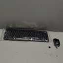 Logitech MK270 Wireless Keyboard and Mouse Combo for Windows, 2.4 GHz, 8 Multimedia Keys, PC, Laptop, Wireless Keyboard Compact Mouse Combo - Black (1 Pack)