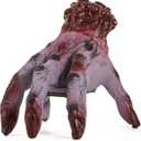 Halloween Animatronics Crawling Zombie Hand Decorations - Sound Activated with Creepy Sound, Scary Move Haunted House Holiday Severed Hand Decor Horror Prop for Indoor/Outdoor, Yard Lawn
