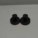 Suction Cup Hooks for Shower, Removable Towel Hooks for Bathroom Window Glass Door Wall, Bath Robe Looafh Wreath Hook for Hanging - 2 Pack, Black