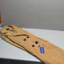 Chouyatou Women Elegant Notched Collar Double Breasted Wool Blend Over Coat (Medium, Camel)