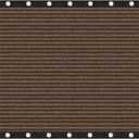 VICLLAX 90% Shade Fabric Sun Shade Cloth with Reinforced Grommets, Outdoor Sun Screen Fabric for Outdoor Patio Garden Pergola Cover Canopy 8x12 FT, Mocha