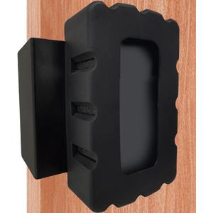 Skywin Soporte de timbre de video con anillo  Compatible con timbre inalmbrico  Sin taladro, fcil de instalar, soporte antirrobo para timbre de puerta de apartamento