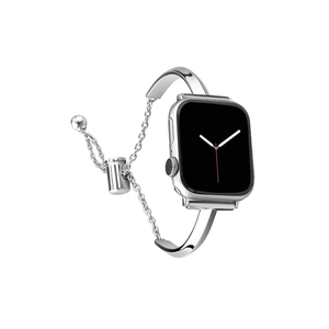PlusRoc Stainless Steel Band Compatible with Apple Watch Band 38mm 40mm 41mm 42mm 44mm 45mm 46mm 49mm iWatch SE Series 10 9 8 7 6 5 4 3 2 1, Slim Versatile Bangle Bracelet for Women