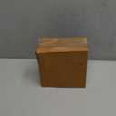 NIRMAN Display Stand Round Acacia Wood Stand for Display Wooden Stand for Kitchen/Bathroom Counter/Plant Stand (5.5" x 5.5" x 1.5"), (Set of 2)