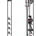 Foho Vacuum Stand Compatible for Dyson V15 V11 V10 V8 V7 V6, Metal Storage Bracket Stand Holder Compatible for Dyson Handheld DC30 DC31 DC34 DC35 DC58 DC59 DC62 Cordless Vacuum Cleaners & Accessories