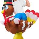 Spooktacular Creations Thanksgiving Turkey Inflatable Costume for Kids, Blow up Costume Riding a Turkey Ride-on for Halloween Party, Cosplay event, Halloween Inflatable Costumes for Boys and Girls