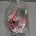 MYFAMIREA T-Shaped Door Draft Stopper 1.97IN x 49FT Silicone Weather Stripping Door Seal Strip Double-Sided Self Adhesive Seal Strip for Side of Door Frame, Window, Shower Glass, Gap, White