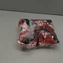 SCENEREAL Christmas Winter Dog Vest Coat with Harness Built in, Warm Puppy Jacket for Small Medium Dogs, Cold Weather Coat with Zipper, Fleece Puffer Vest Windproof Snow Clothes, L