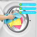 Forggon 15pcs Microfiber Cleaning Cloth Lint Free, Absorbent, Streak Free, Non-Abrasive, Reusable and WashableCleaning Towels with 5 Color Assorted,11.5"X11.5"(Green/Blue/Yellow/Pink/Grey)