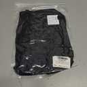 SOFIA'S CHOICE Women's Sheer Mesh Top Long Sleeve See Through Shirts Mock Neck Sexy Fitted T Shirt Black X-Large (XL)