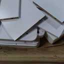 LITTLE TREE Corner Bookshelf, 64.9 Inch Tall Bookcase with Anti-Drop Panel, Modern Freestanding Corner Shelf Display Rack Storage Organizer for Home Office, Living Room, White