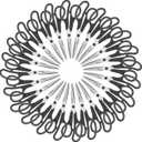 24 Black Scissors Bulk, Rkqoa 8" All Purpose Scissors Pack - Thick Sharp Shears for Office School Sewing Craft Supplies, Classroom Must have, Teacher/Class Scissor, Right/Left Handles