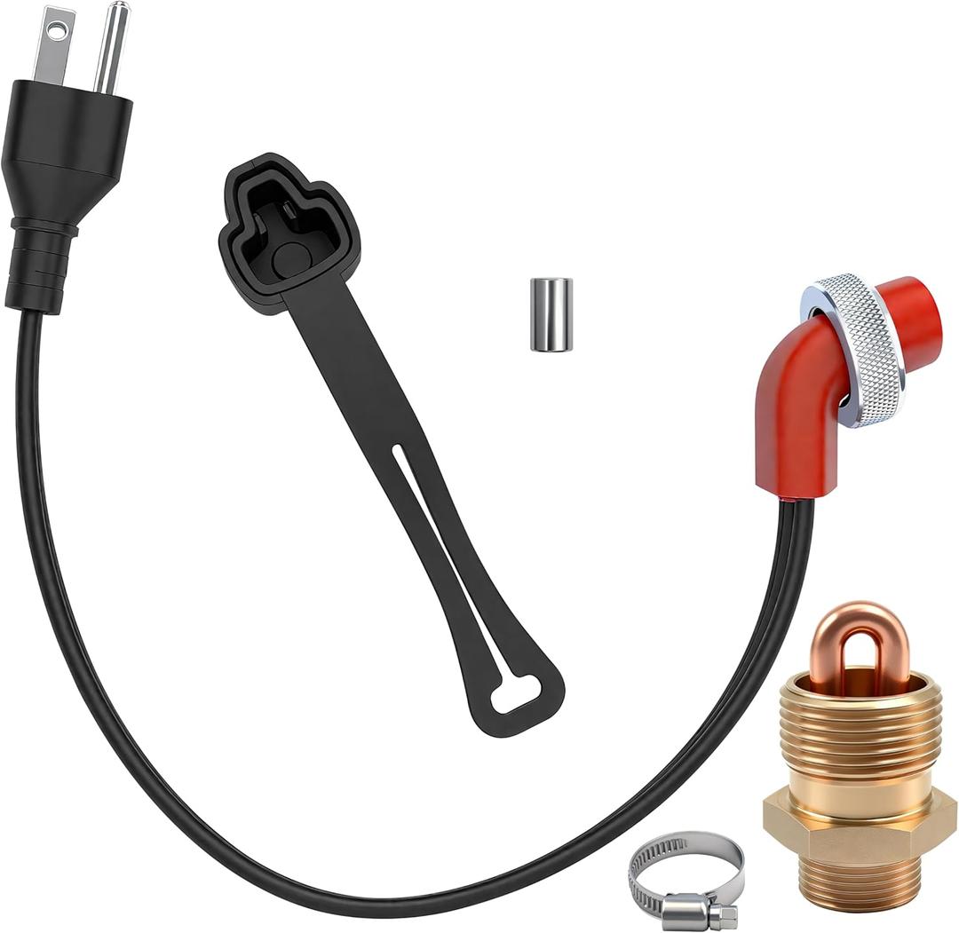 Block Heater Kit Fits for Kubota B26 B20 B1550 B1700 B1750 B2100 B2620 B3030 B6200 Models Replaces OEM Part # 70000-73274