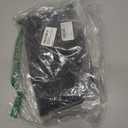 Oversized Tshirts for Men Short Sleeve Vintage Washed Basic Loose Tees (Black, L)