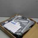 HOMLAND Folding Walkers for Seniors with Wheels, Lightweight Rolling Walker, Height Adjustable Standard Walker with Aluminum Frame, Silver