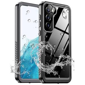 MOZOTER for Samsung Galaxy S22 Plus Case Waterproof,[IPX8 Underwater Case][Full Body Shockproof & Military Dropproof] Clear Sound Quality Built-in Screen Protector for Samsung S22 Plus 6.6 inch-Black