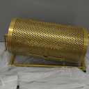 Raffle Drum, Heavy Duty Raffle Ticket Spinner Cage with Wooden Silent Design Turning Handle, Thickened Raffle Ticket Box for Lottery Games, Bingo, Raffle Balls