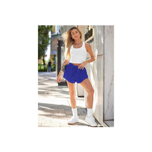 Womens 2 in 1 Running Shorts Casual Summer Athletic Shorts