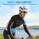 GUGTTR Bone Conduction Headphones Open Ear Headphones Bluetooth 5.3 Wireless Headphones with Mic,IPX5 Sweatproof Lightweight Sport Headset for Running Cycling Driving Workouts,with Earplugs