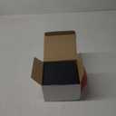 HAO Small Floating Shelf 6 inch Wall Mounted Mini Hanging Display Shelves for Living Room Bedroom Bathroom Set of 5 Black