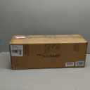 2-Light Bathroom Vanity Light Fixtures in Matte Black Finish, Modern Bedside Wall Sconces with Flared White Fabric Shade for Bathroom, Hallway, Living Room, Kitchen, VL837-MB-2