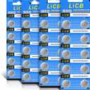 LiCB 40 Pack LR44 AG13 357 303 SR44 Batteries 1.5V Button Coin Cell Battery