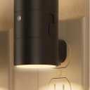 NIORSUN Night Lights Plug Into Wall,Plug in Night Light with 3 Light Modes,Ultra-Slim Design,Dusk to Dawn Sensor,0-100LM Dimmable Night Light for Hallway Bathroom Stairway Bedroom, Black, 1 Pack