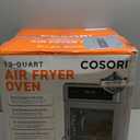 COSORI 11-in-1 Air Fryer Oven , 13Qt Small Footprint Airfryer combo with Rotisserie, Toast, Bake, Roast, Reheat Functions and more, Recipe Book & 6 Accessories Included, Perfect for Small Contertop (Silver)