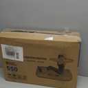 Vibration Plate Exercise Machine, Health & Fitness Full Body Vibration Platform, Portable Vibration Plate Platform for Weight Loss Home Fitness, Lymphatic Drainage, w/Resistance Bands+Remote (Red)