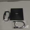 ASUS ZenDrive Black 13mm External 8X DVD/Burner Drive +/-RW with M-Disc Support, Compatible with Both Mac & Windows and Nero BackItUp for Android Devices (USB 2.0 & Type-C Cables Included)