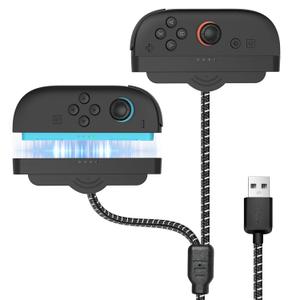 Switch 2 Joycon Charger Cable, Magnetic Switch 2 Charger Cable with LED Indicator, Portable Fast Charging Cord for Switch 2 Joy-con Controllers, Overcharge Protection Gaming Accessory