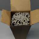 Christmas Hanging Starburst Lighted Branches, Pre-Lit 24'' Dia Gold Starry with 160PCS Warm White LED Twinkle Hanging Ball Light Plug in Indoor