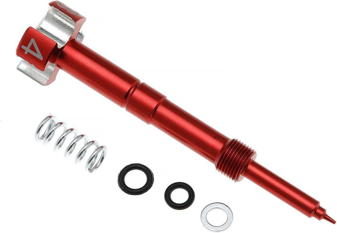 Air Fuel Mixture Screw for Keihin FCR Carb for Honda CRF150R CRF150R for Yamaha YFZ450 YZ250F YZ426F YZ450F for Kawasaki KLX450R KX250F KX450F for Suzuki RMZ250 RAMZ450 (Red)
