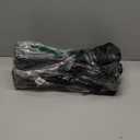 Opliy Camping Stool 2 Pack,13 Inch Portable Folding Stool for Outdoor Gardening and Beach Hiking Fishing,Foot Stool with Carry Bag (Black)