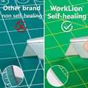 worklion self healing cutting mat 36" x 48" for sewing,fabric cutting,rotary cutting,5-layer non-slip as desk top for Scrapbooking & Quilting & Sewing & Arts & Crafts Project