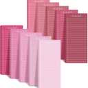 Censen 10 Pack 500 Sheets To Do List Notes Daily Checklist Notepads with 50 Sheets Each Undated Color Memo Pad Block Shopping List Pad Weekly Plan Notepad Organizer Planners (Gradient Pink,Lined)