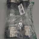 Hydrogen Water Bottle Generator 2 Pack, Glass Hydrogenated Water Bottles Health Cup, Hydrogen Water Generator w SPE/PEM Tech Improve Water for Home/Office/Travel/Daily Drinking Gift for Mom Father  (Silver)