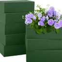 Hahood 8 Packs Floral Foam Blocks Wet & Dry Floral Foam Bricks 5.5x3.1x1.8 Inch Flower Arranging Kit for Fresh and Artificial Flowers Florist Foam Blocks for Wedding Home Decor
