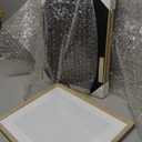 Kate and Laurel Adlynn Rectangle Picture Frame Set of 3; 14 x 18 matted to 11 x 14; Natural; Transitional Three-Piece Frame Set for Gallery Wall Frame Set in Living Room Wall Decor