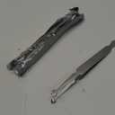 Lothee 2 Pcs Piercing Clamps Pliers Piercing Ball Grabber Tool Stainless Steel Forceps Barbell Changing Jewelry Clamp Tweezers for Tongue Rings Labret Earrings