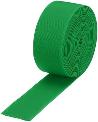 MECCANIXITY Elastic Bands for Sewing 1.6"(4cm) 5 Yard Green Knit Elastic Spool High Elasticity for Wigs, Waistband, Pants : Arts, Crafts & Sewing
