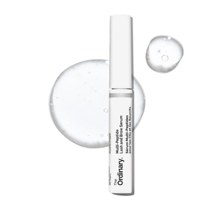 The Ordinary MultiPeptide Lash and Brow Serum, PeptidePowered Formula for Thicker, Fuller Looking Lashes & Brows, 0.16 Fl Oz