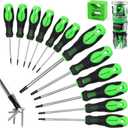 SWANLAKE Magnetic Torx Screwdriver Set - 13 Pieces - T5 to T40 Star Screwdrivers