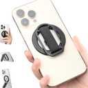 SUPERONE for MagSafe Phone Grip, Magnetic Phone Ring Holder, Magnetic Phone Grip with MagSafe Strap, Adjustable Finger Ring Grip Kickstand for iPhone 17 16 15 14 13 12 Series Mag Safe Accessories