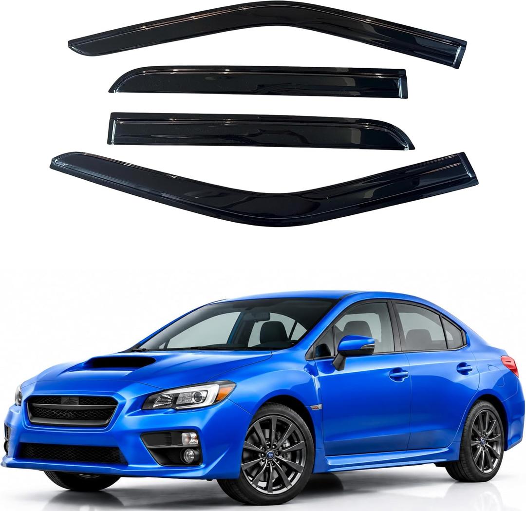 Window Visors Rain Guards for 2015-2021 Subaru WRX