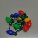 Windy City Novelties 4 Pack LED Light Up Christmas Bulb Necklace with 6 Dynamic Light Modes  Flashing Holiday Accessory for Parties, Parades & Festive Events